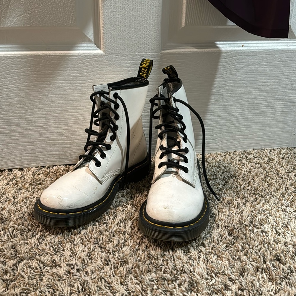White Dr Martens
